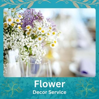 Flower decor service