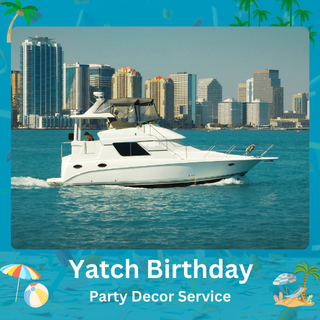 yatch Birthday Decor